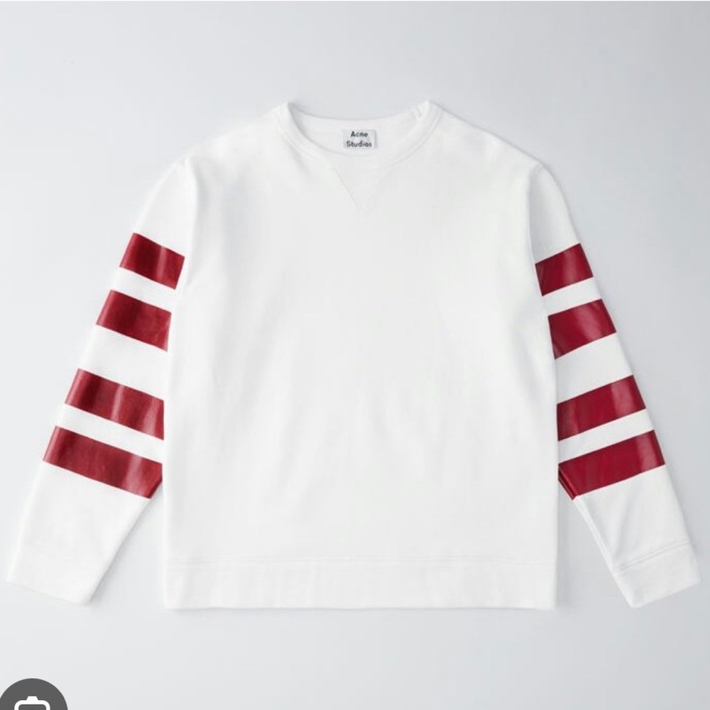 NWT Acne Studios Field Stripe Sweatshirt